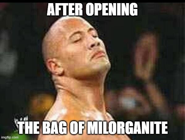 dwayne the rock milorganite meme