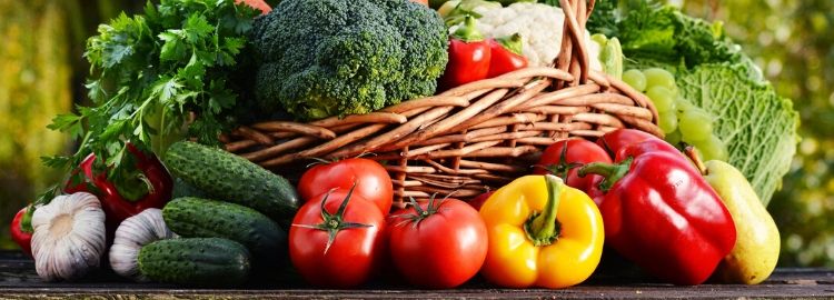 vegetables on table