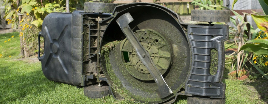 Deck of a Lawn Mower 