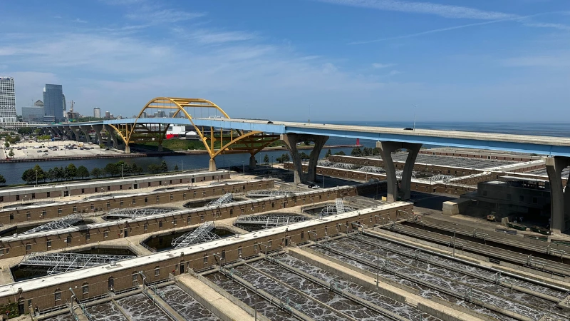Jones Island Water Reclamation Facility that produces Milorganite Fertilizer since 1926