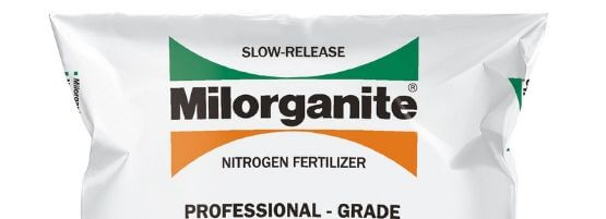 50 lb Professional Milorganite fertilizer bag