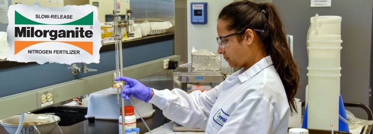 milorganite safety Laboratory Technician at MMSD working in the Central Laboratory testing Milorganite