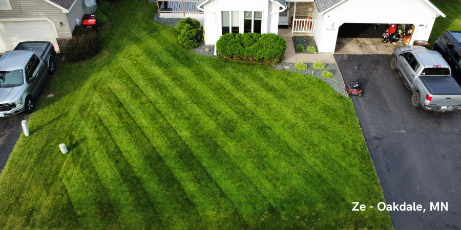 green lawn in minnesota