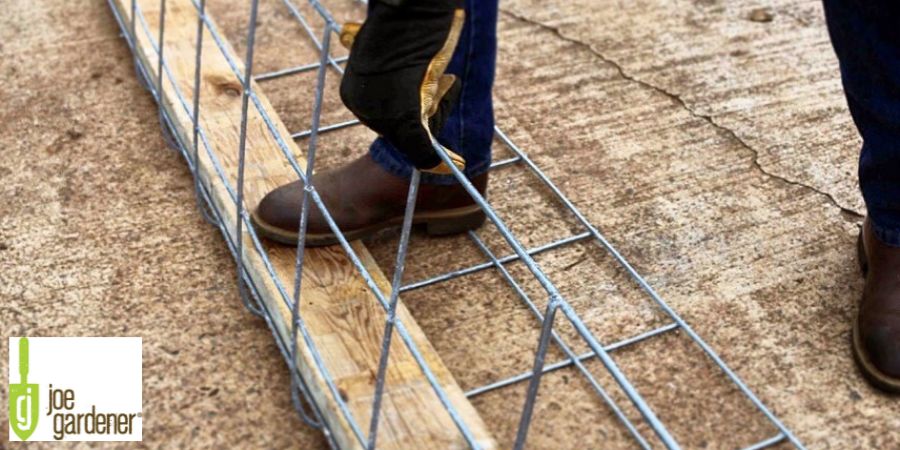 assembling a tomato cage